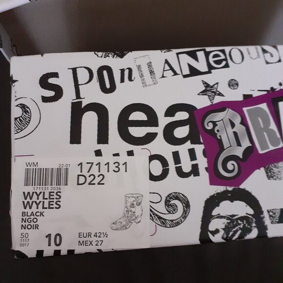 Vintage NWT Brash embroidered floral short boots women's size 10 - Picture 4 of 4